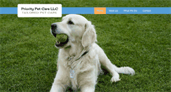 Desktop Screenshot of prioritypetcare.com