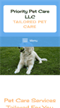 Mobile Screenshot of prioritypetcare.com